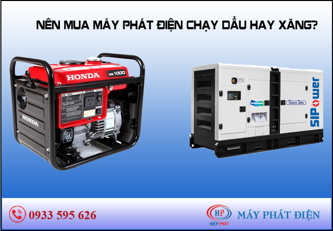 Máy phát điện chạy bằng dầu