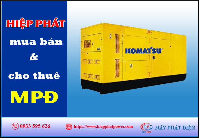Máy phát điện Komatsu 150kva
