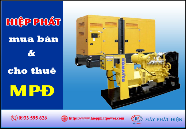 Máy phát điện Komatsu 350kva
