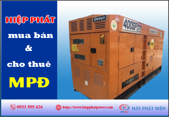 Máy phát điện Komatsu 400kva