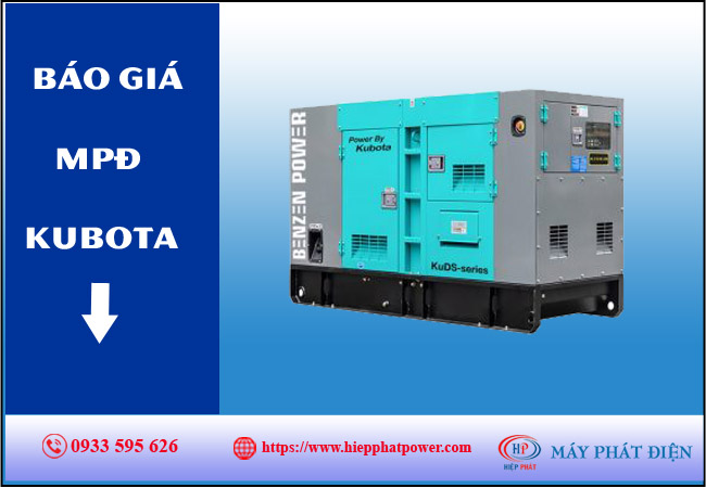 Máy phát điện Kubota 80kva