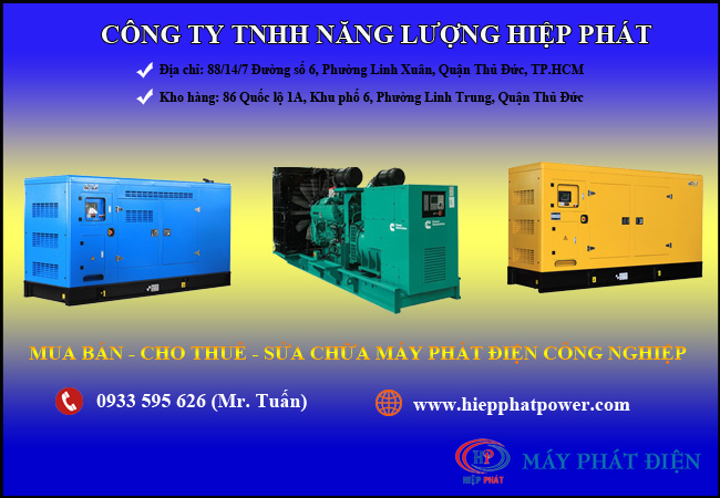 Máy phát điện Cummins 500Kva