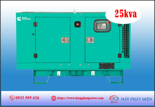 Máy phát điện Cummins 25kva