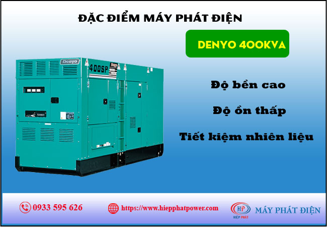 Máy phát điện Denyo 400kva