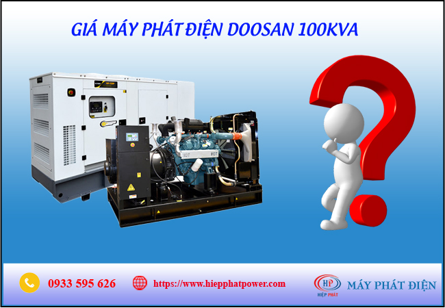 Máy phát điện Doosan 100Kva