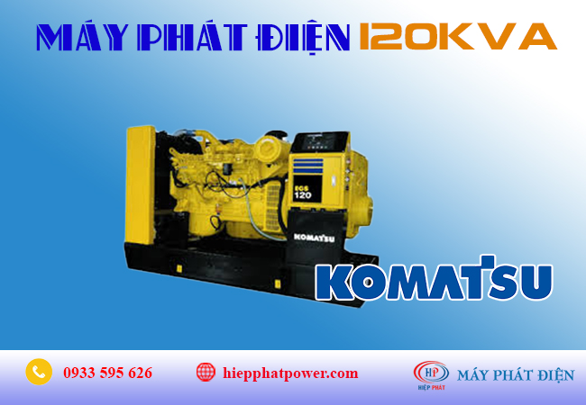 Máy phát điện Komatsu 120kva