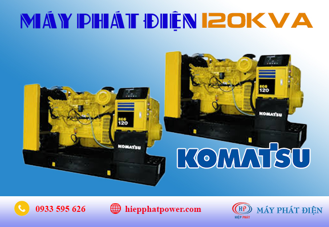 Máy phát điện Komatsu 120kva