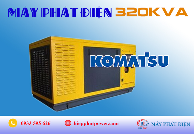 Máy phát điện Komatsu 320kva