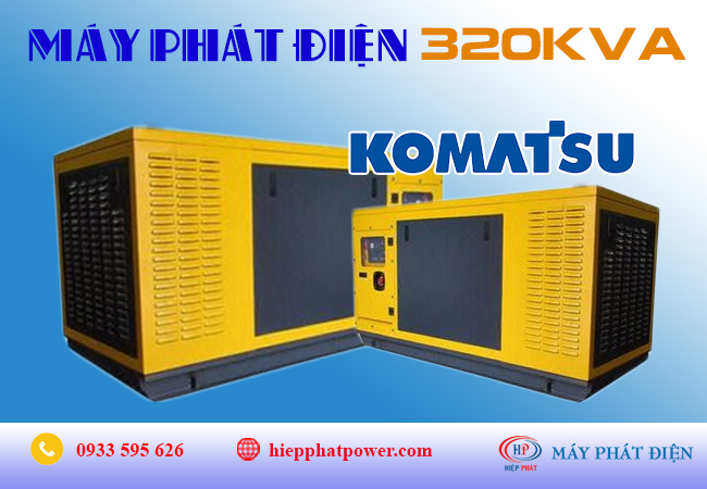 Máy phát điện Komatsu 320kva