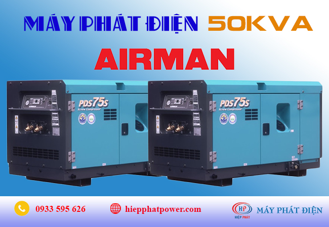 Máy phát điện airman 50kva