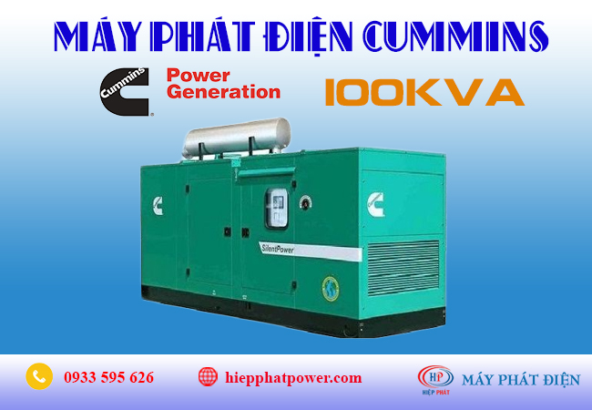 Máy phát điện Cummins 100kva