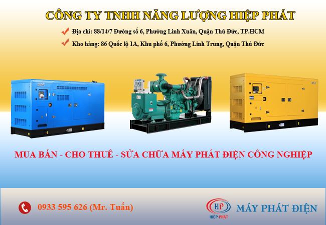 Máy phát điện Denyo 60kva