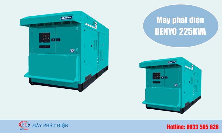 Máy phát điện Denyo 225kva 