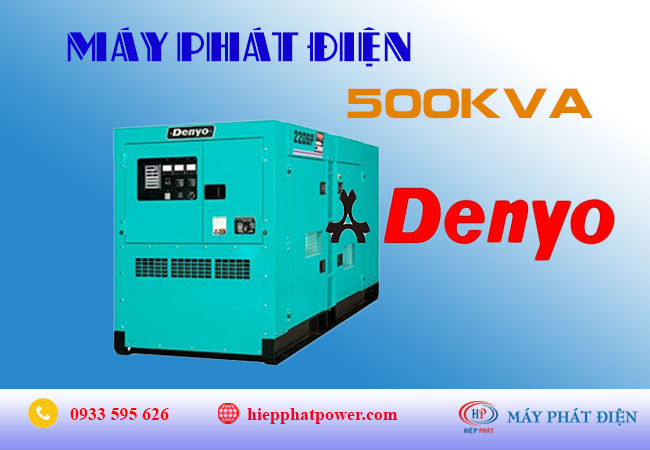 Máy phát điện denyo 500kva