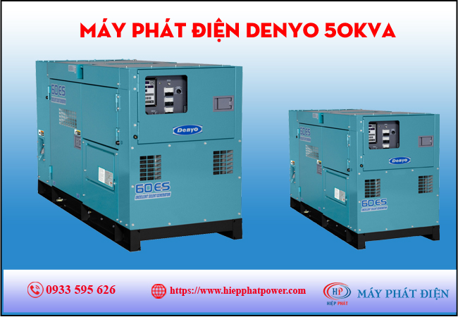Máy phát điện Denyo 50kva