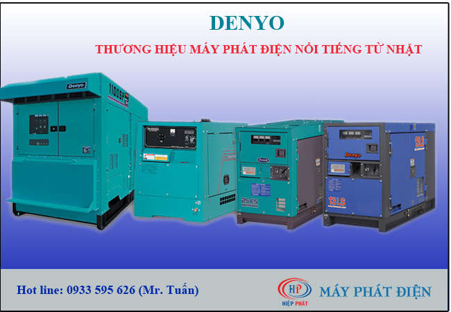 Máy phát điện Denyo 60kva