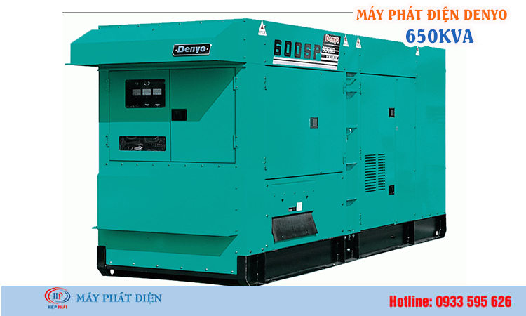 Máy phát điện denyo 650kva