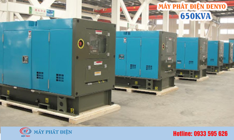 Máy phát điện denyo 650kva