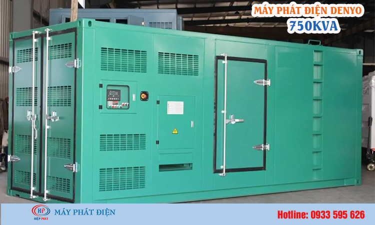 máy phát điện denyo 750kva