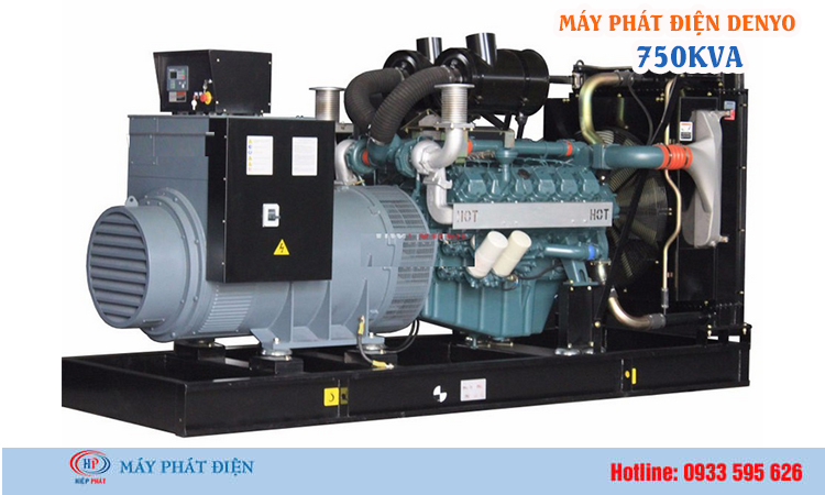 máy phát điện denyo 750kva