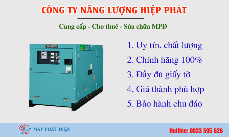 Máy phát điện denyo 75kva