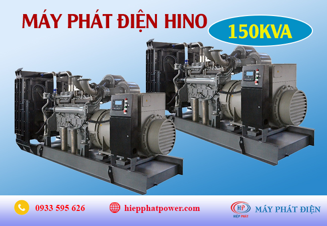 Máy phát điện Hino 150Kva