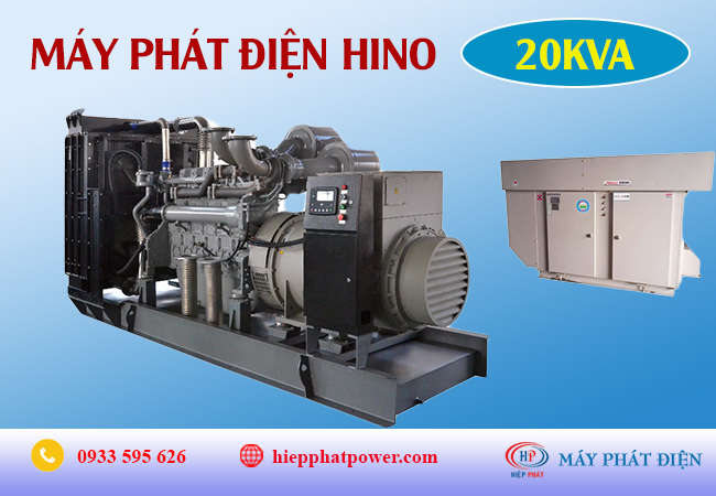 Máy phát điện Hino 20Kva