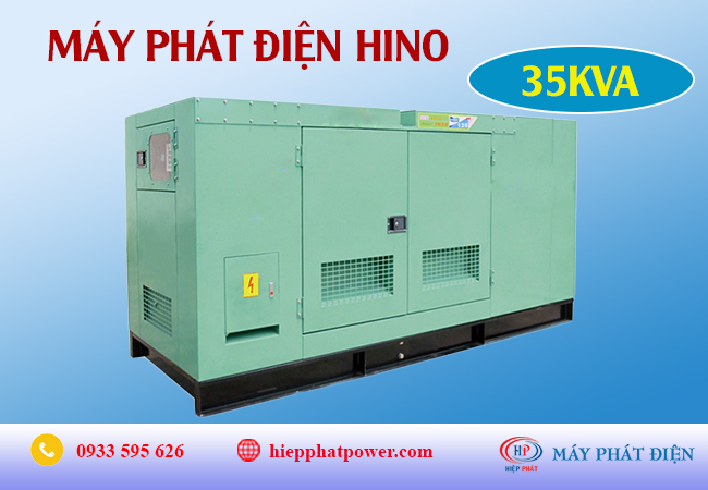 Máy phát điện Hino 35Kva
