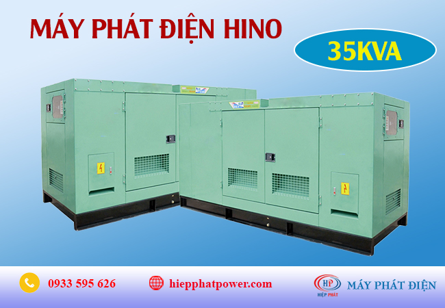 Máy phát điện Hino 35Kva
