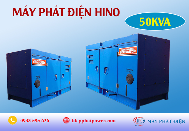 Máy phát điện Hino 50Kva