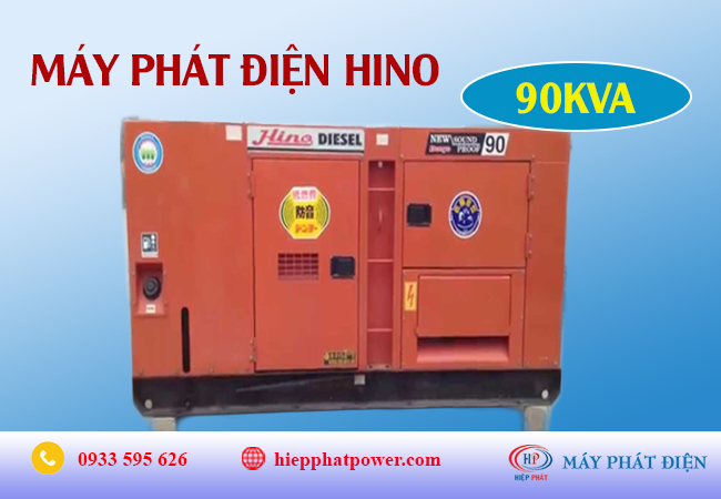 Máy phát điện Hino 90Kva