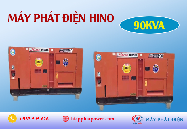 Máy phát điện Hino 90Kva