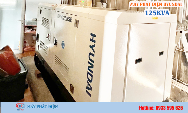 Máy phát điện Hyundai 125kva