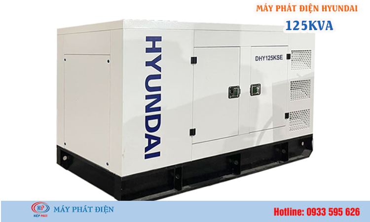 Máy phát điện Hyundai 125kva
