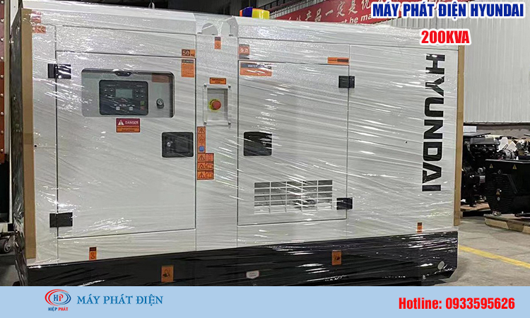 Máy phát điện Hyundai 200kva
