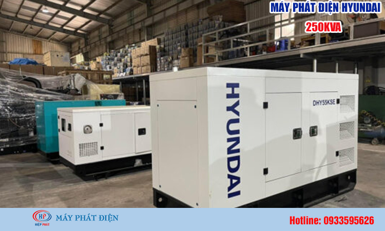 Máy phát điện Hyundai 250kva