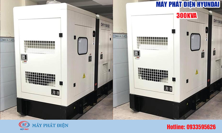 Máy phát điện Hyundai 300kva