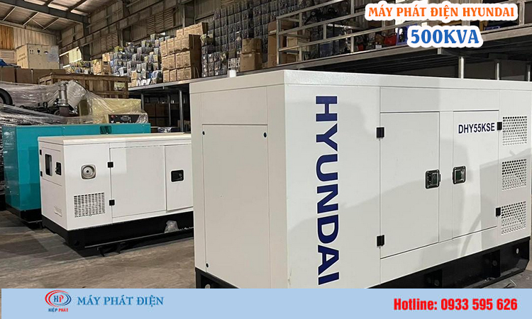 Máy phát điện Hyundai 500kva