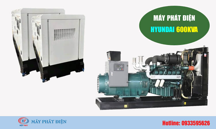 Máy phát điện Hyundai 600kva 