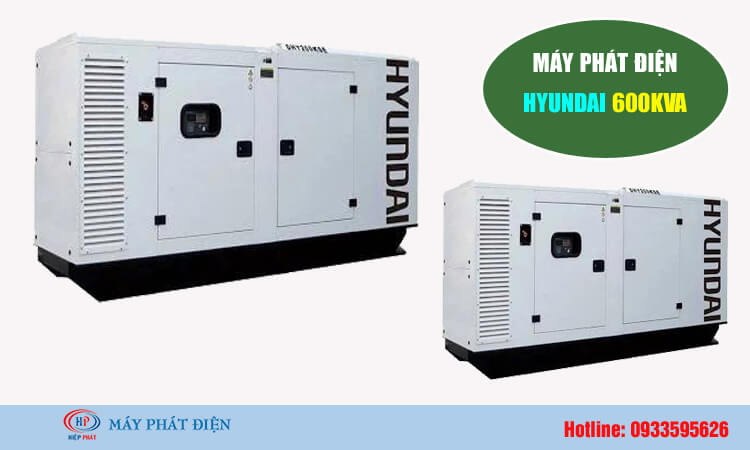 Máy phát điện Hyundai 600kva 