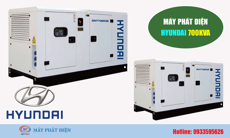 Máy phát điện Hyundai 700kva