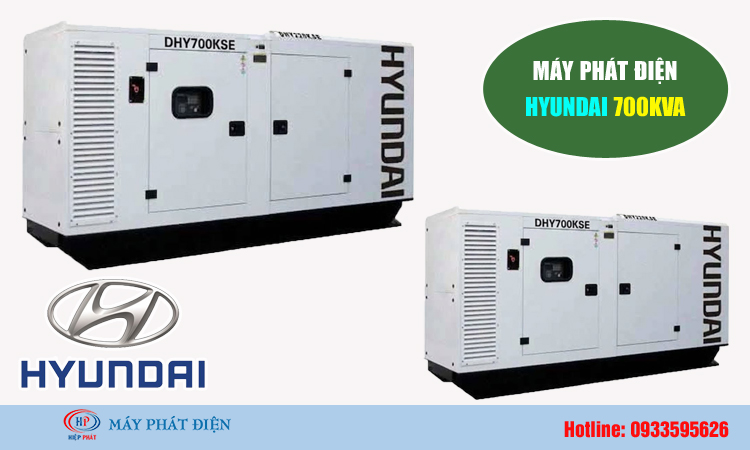 Máy phát điện Hyundai 700kva