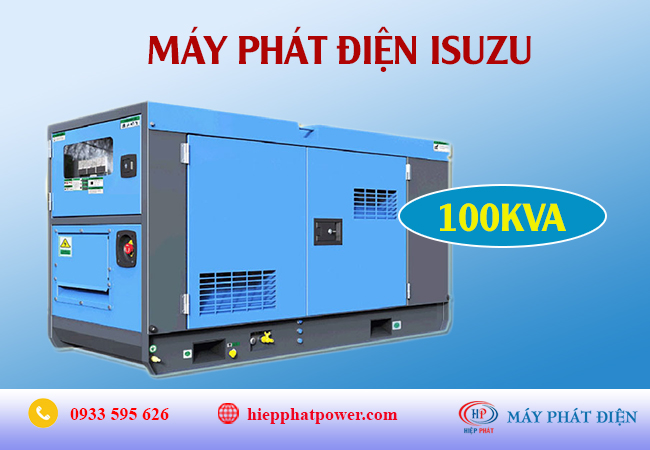 Máy phát điện Isuzu 100kva