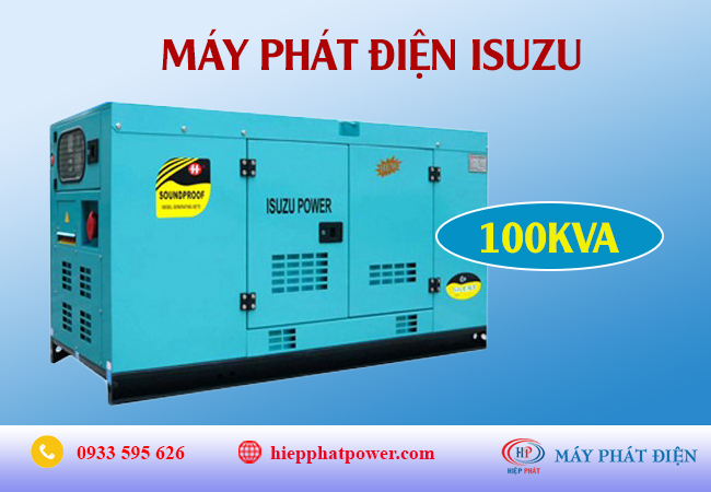 Máy phát điện Isuzu 100kva