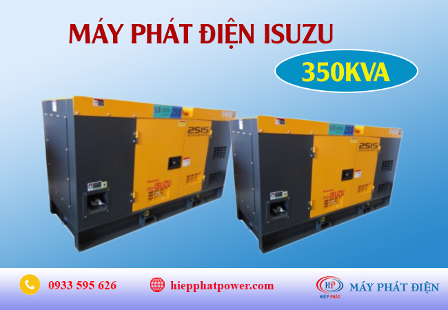 Máy phát điện Isuzu 350Kva