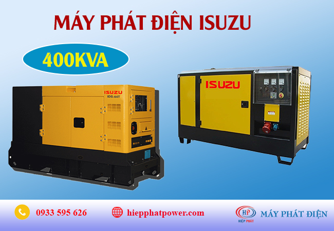 Máy phát điện Isuzu 400kva