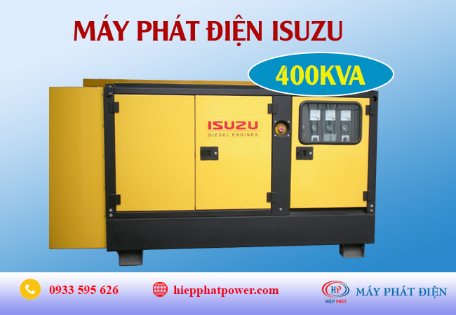 Máy phát điện Isuzu 400kva