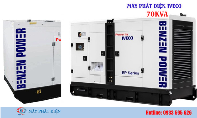Máy phát điện iveco 70kva