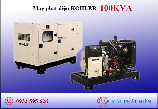 	Máy phát điện kohler 100kva