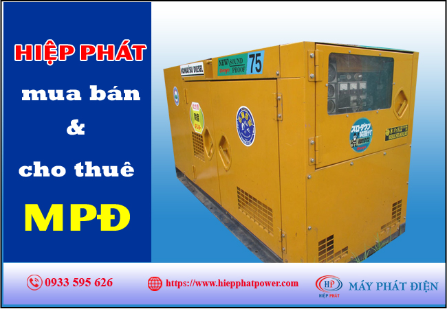 Máy phát điện Komatsu 75kva